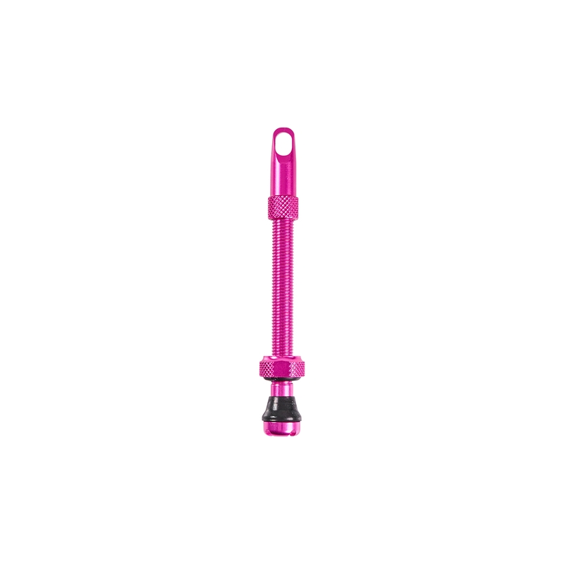 Valvola Tubeless In Alluminio 80mm Fucsia