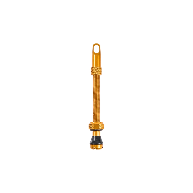 Valvola Tubeless In Alluminio 80mm Oro