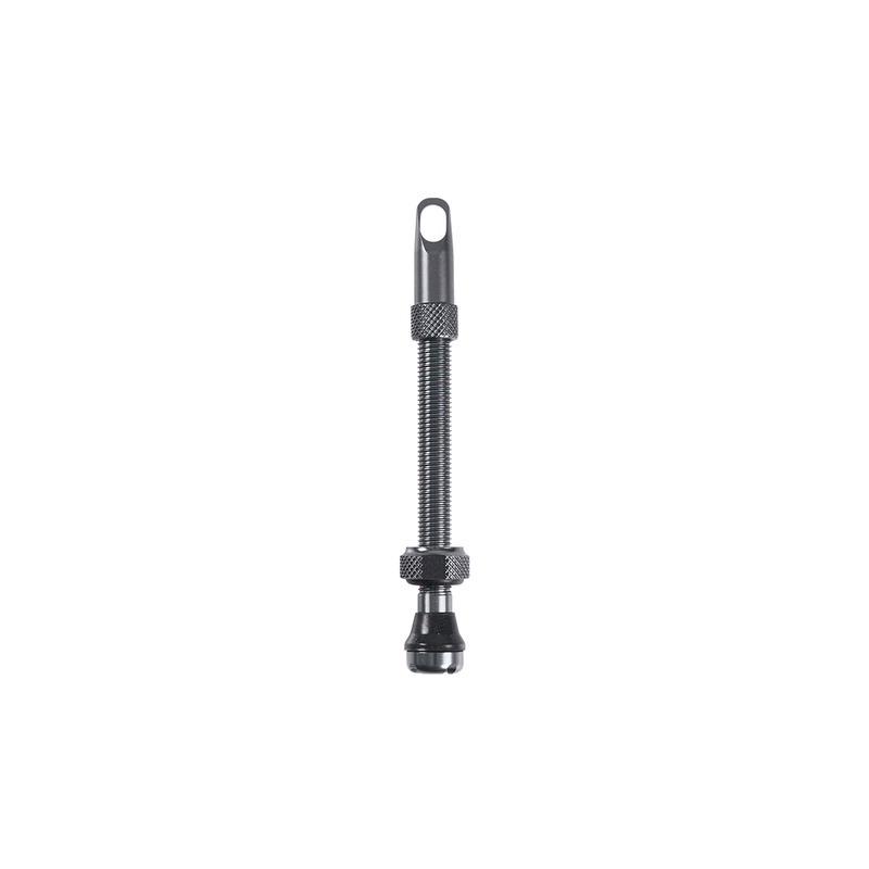 Valve Tubeless en Aluminium 80mm Gris