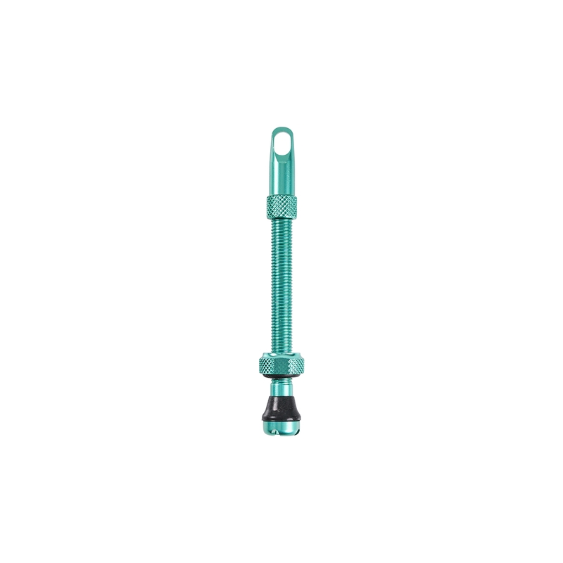 Valvola Tubeless In Alluminio 80mm Verde Acqua