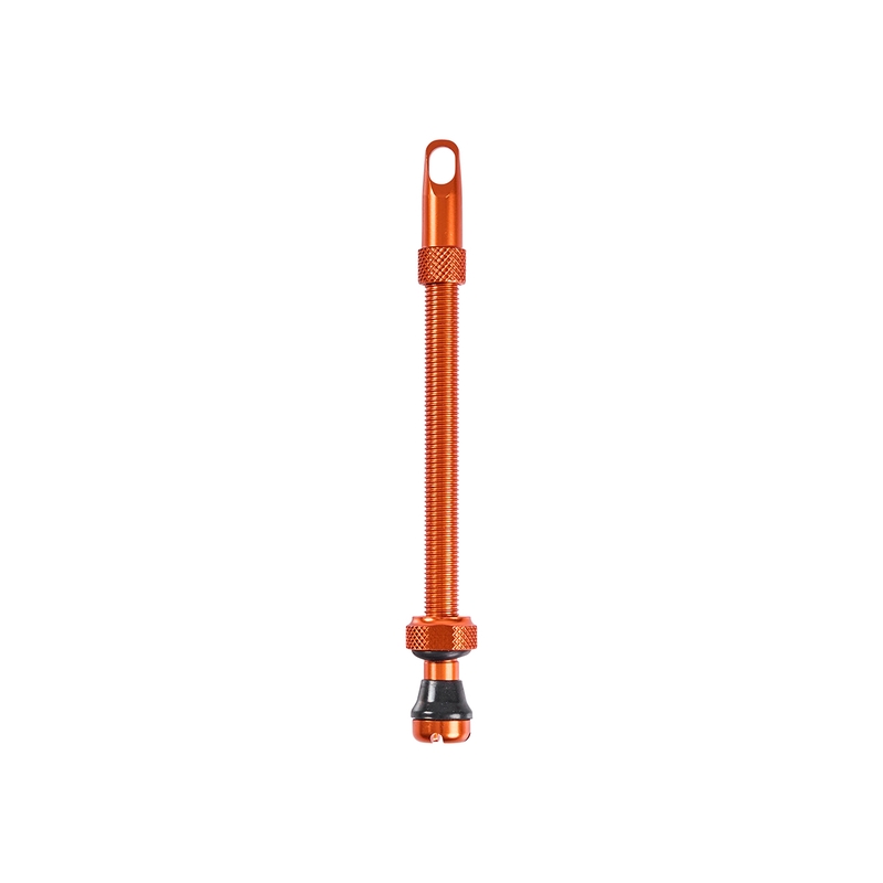 Válvula Tubeless em Alumínio 100mm Laranja