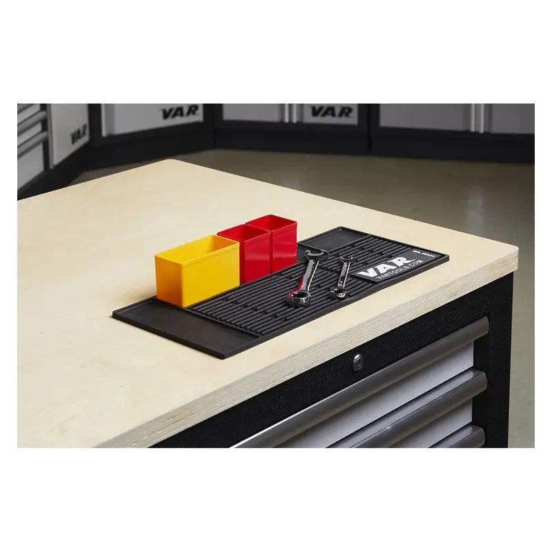 Tappetino da banco in gomma nera #1