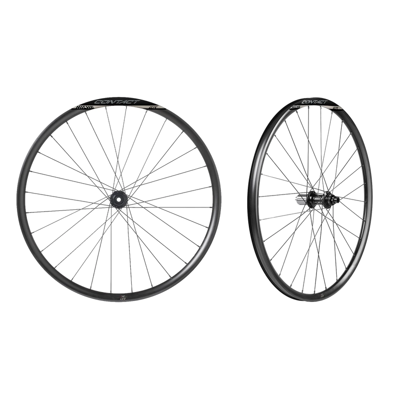 Paire de Roues Gravel Contact 28'' 12x100/12x142mm Center Lock HG 10/11v Noir - image