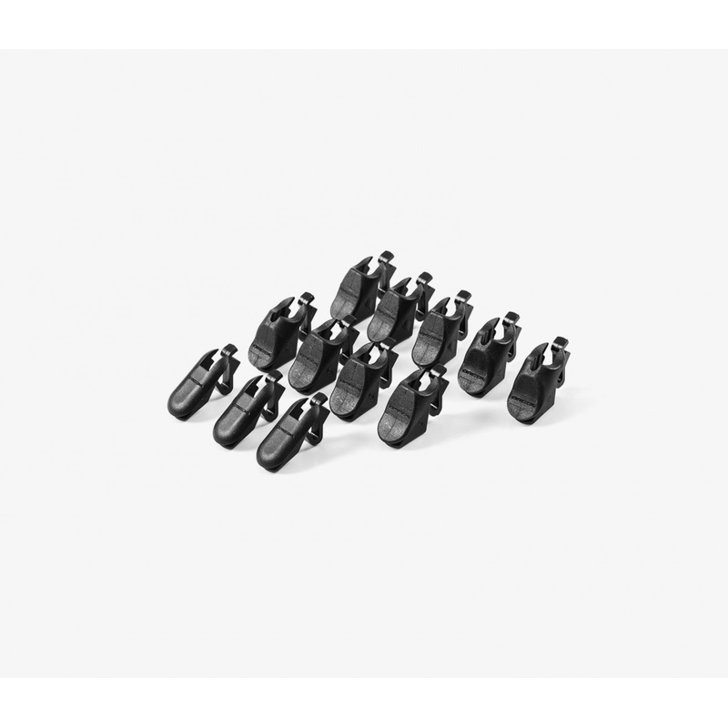 Kit complet de clips et bouchons passe-câbles pour cadres route - image