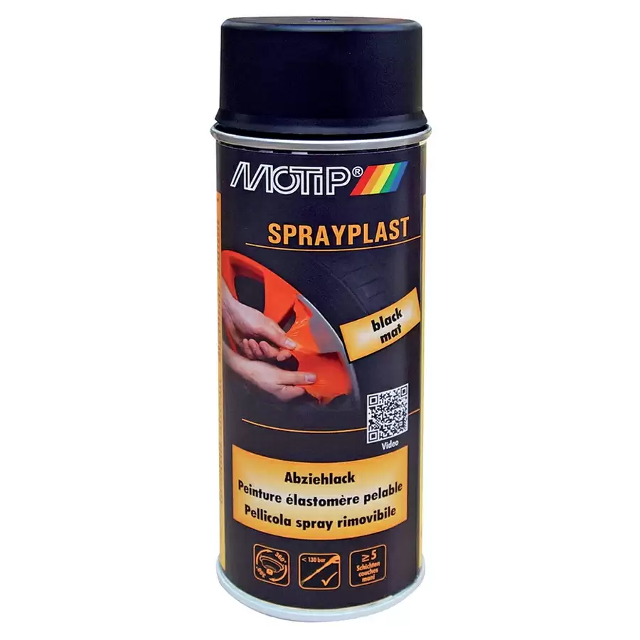 Spray-plast fosco preto - image