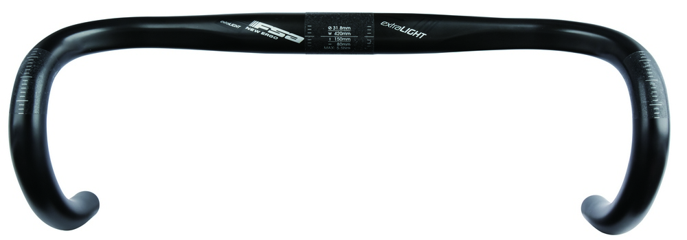 X-Light handlebar carbon gray NEW ERGO  40cm 2016
