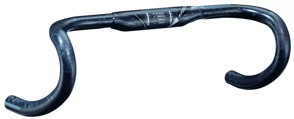 piega manubrio K-FORCE Compact 400mm 31,8 carbonio grigio 2014 - image