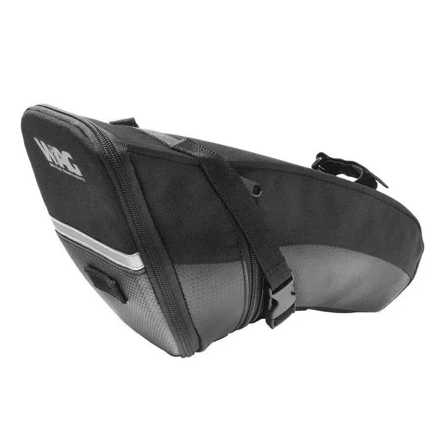 saddle bag maxi expandable size l 5l black - image