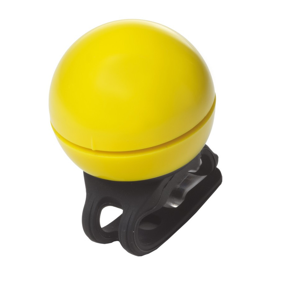 electric bicycle bell 40mm plastic yellow