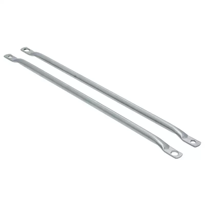 spare rods carrier mount to hub axle 10mm silver - image
