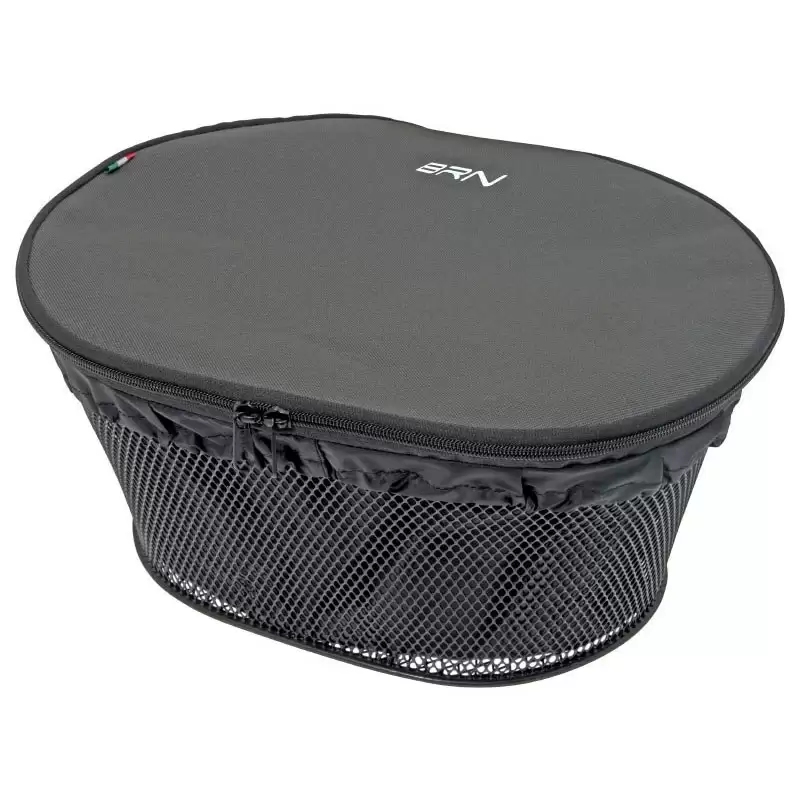 elastic basket cover protect oval black - image