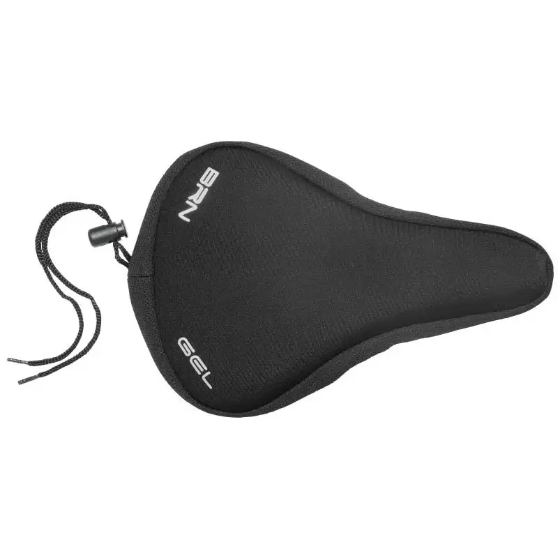 saddle cover sport gel padding black - image