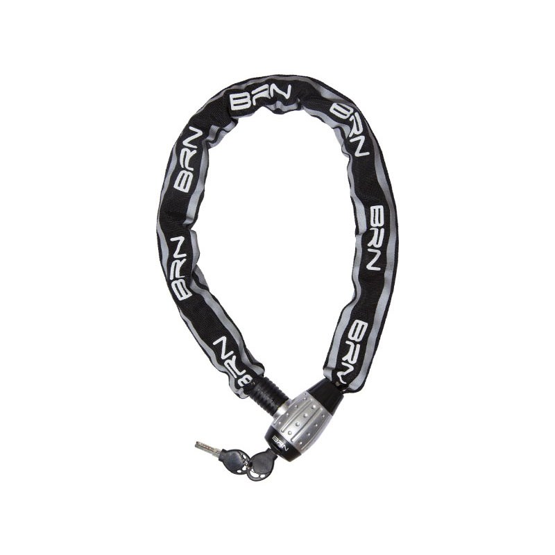 chain lock reflective jumbo black