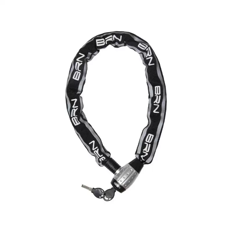 chain lock reflective jumbo black - image