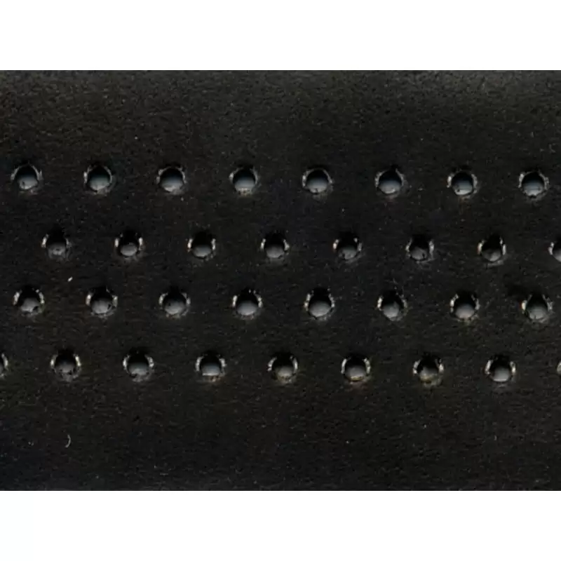 leather handlebar tape black - image