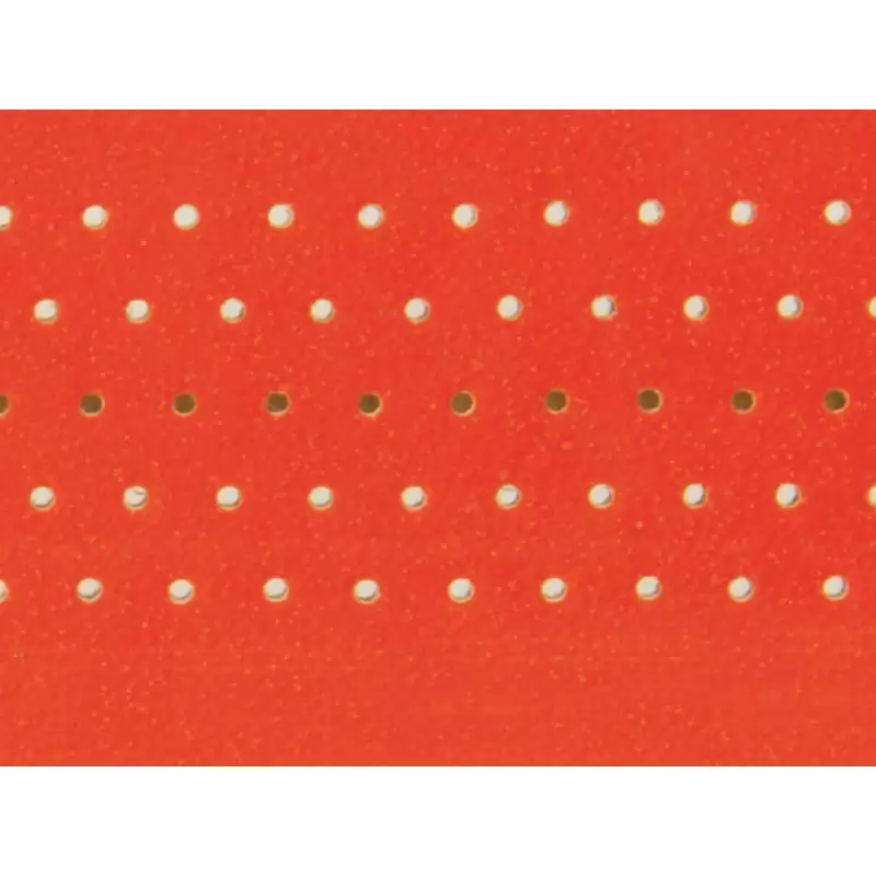 Nastro manubrio EOLO in plastica soft arancio fluo - image