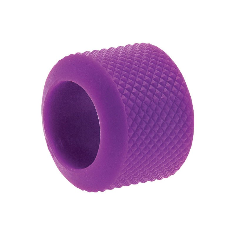 anillo de agarre de repuesto goma blanda violeta