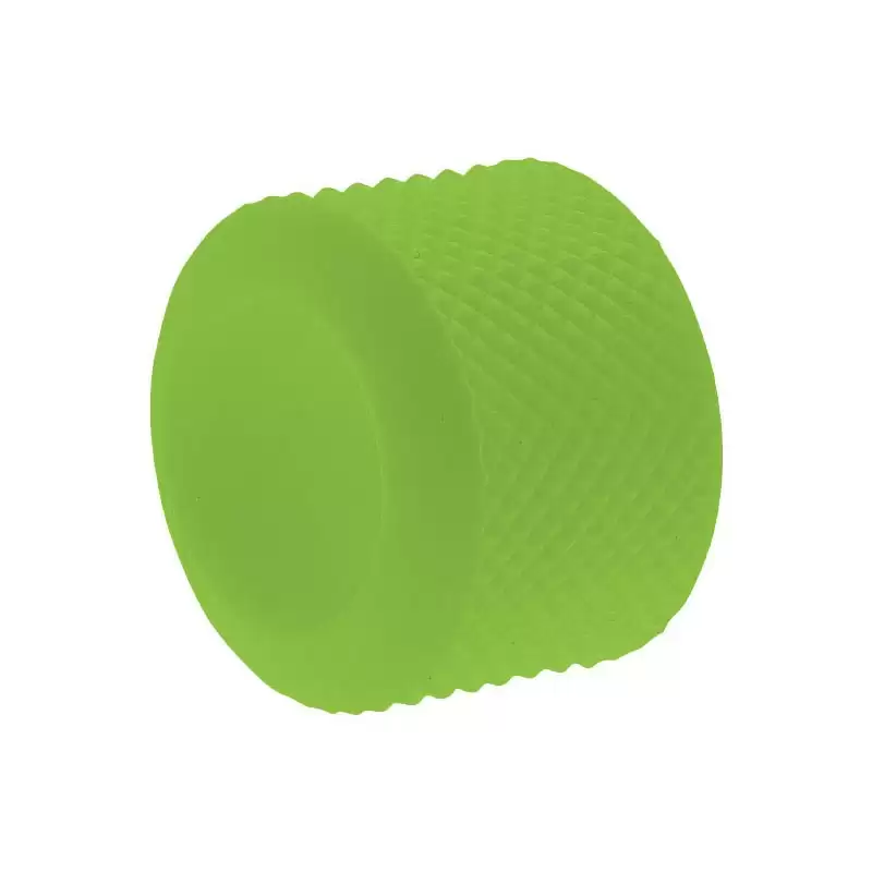 anillo de agarre de repuesto de goma blanda verde - image