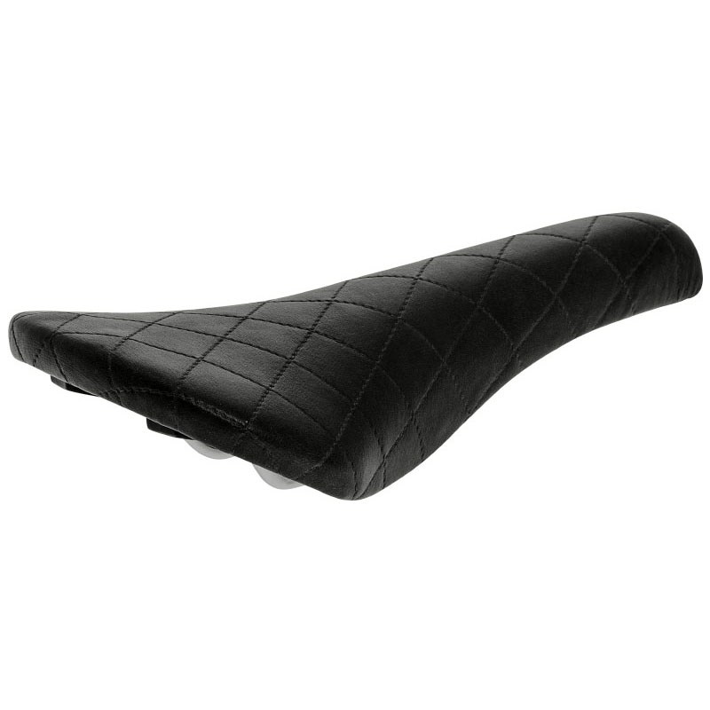 Saddle Fixed Grand Tour Quilted Rivet Black Black