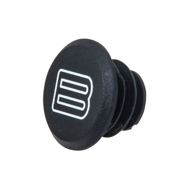 bar end plug spare for grips plastic black