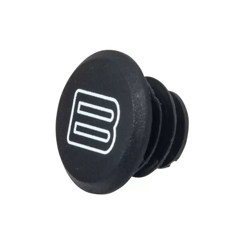 bar end plug spare for grips plastic black - image