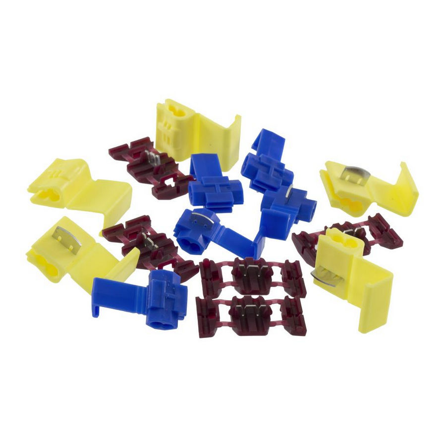 Pack 15 cable clamps