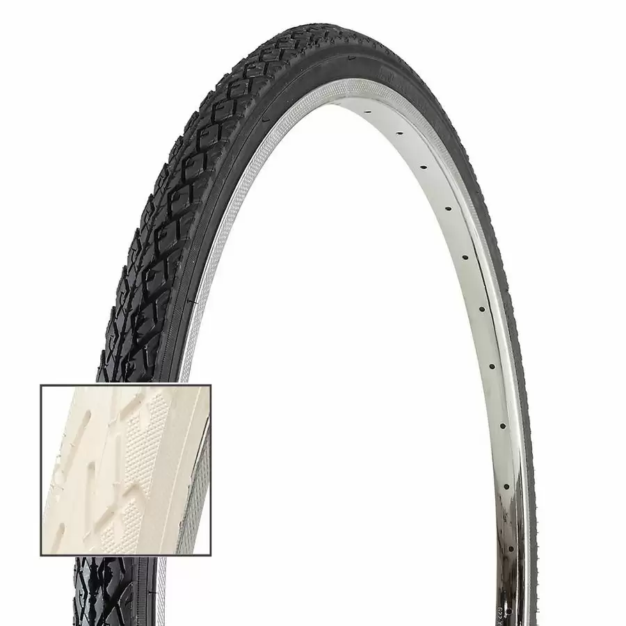 Tire Holland Bike 26x1-3/8'' Wire White - image