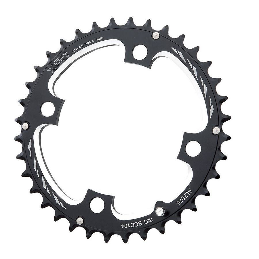 XON Chainring 24T BCD 64mm Black