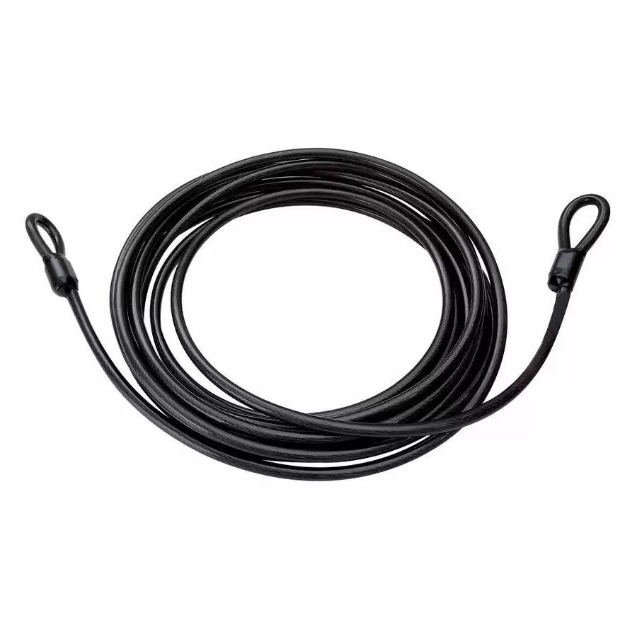 Steel cable diameter 12 mm x 3 meters black - image