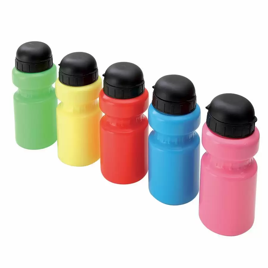 Botella de agua para niños 300ml rosa 1ud - image
