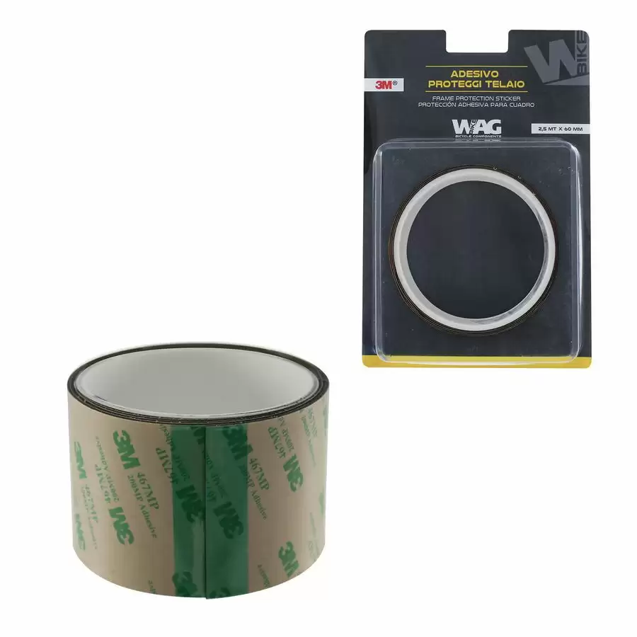 3M tape bike frame protection 2,5mt x 60mm thickness 0,6mm - image