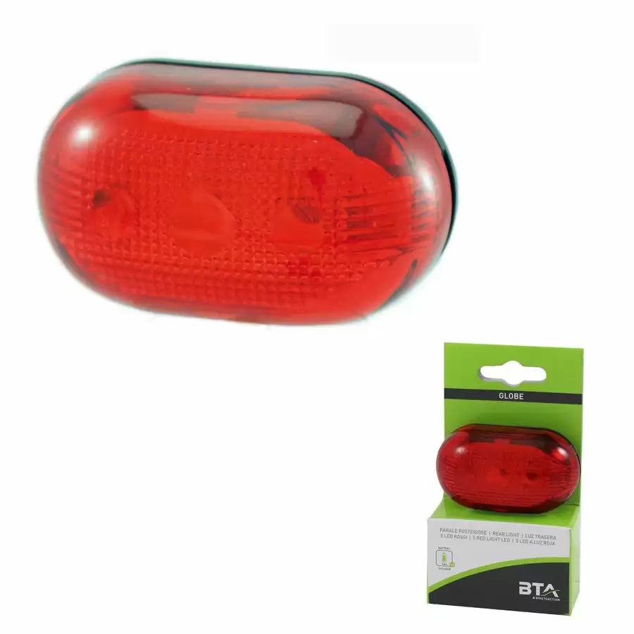 Lanterna traseira GLOBE com 5 leds vermelhos - image