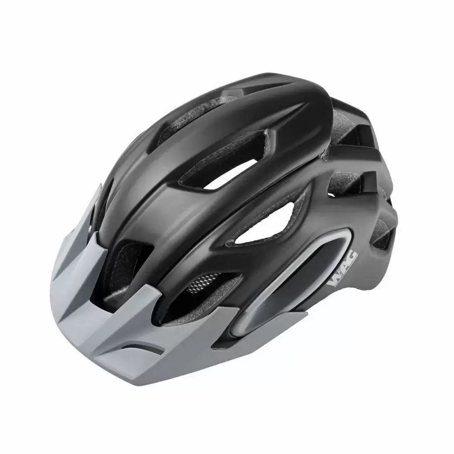 MTB Helmet OAK Black/Grey Size M (55-60cm) - image