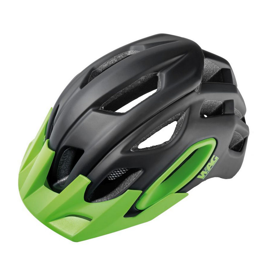 MTB Helmet OAK Black/Green Size L (60-64cm)