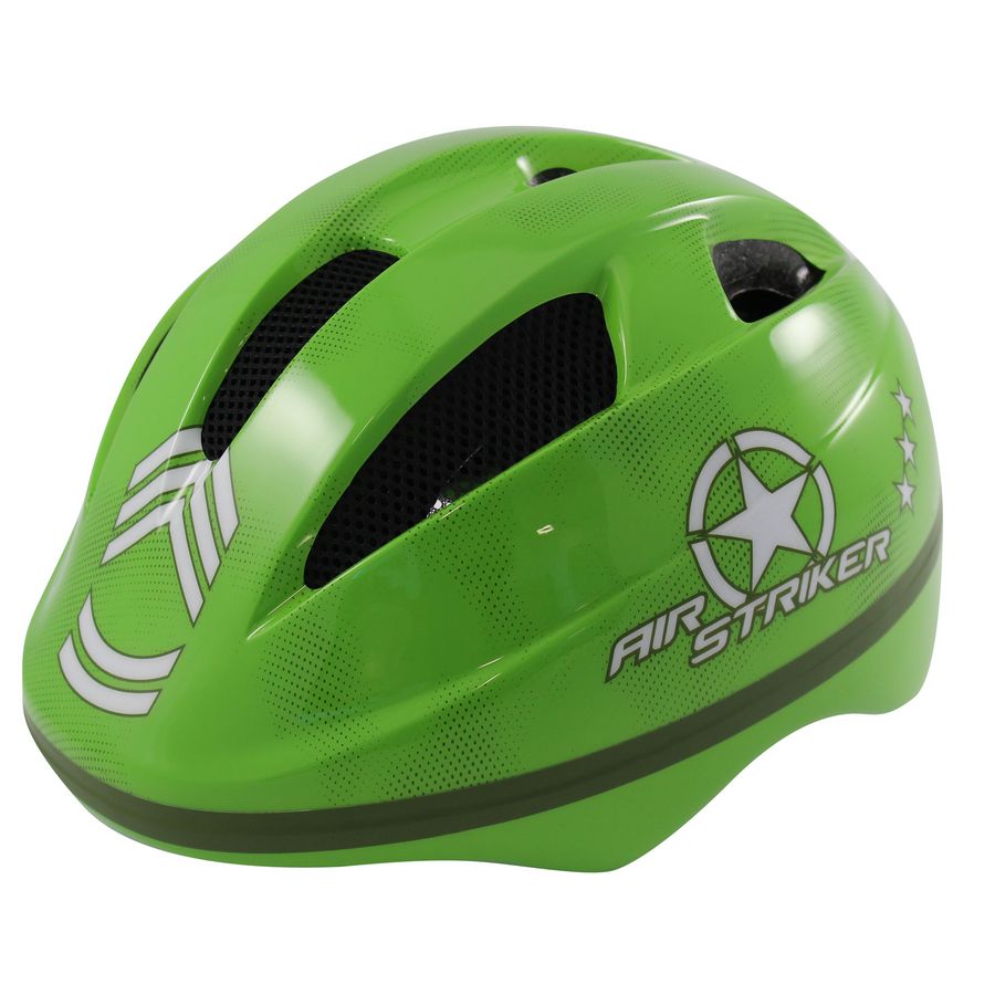 Helmet BOY size XS (48-52cm) Air stricker design green