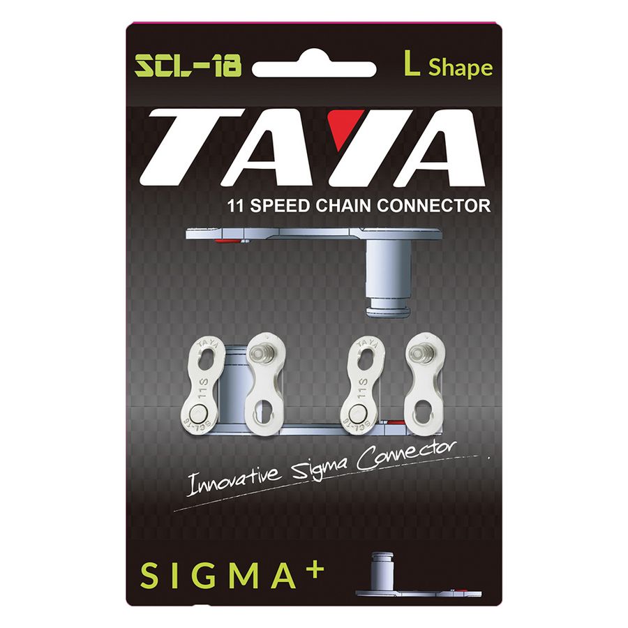 2 connector set Sigma plus reusable 11s silver