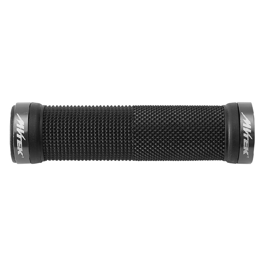 Grips with Lock Ring Black
