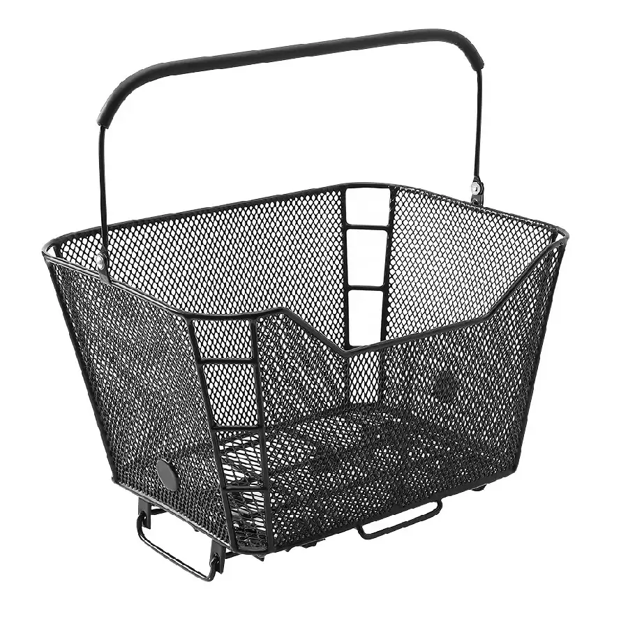 Rectangular rear basket with quick release - image