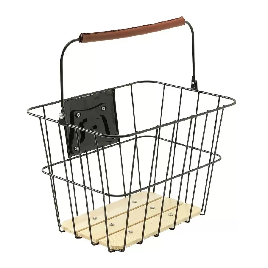 Metal front bike online basket