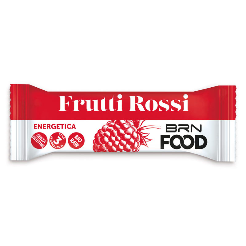 Organic Energy Bar with Red Fruits