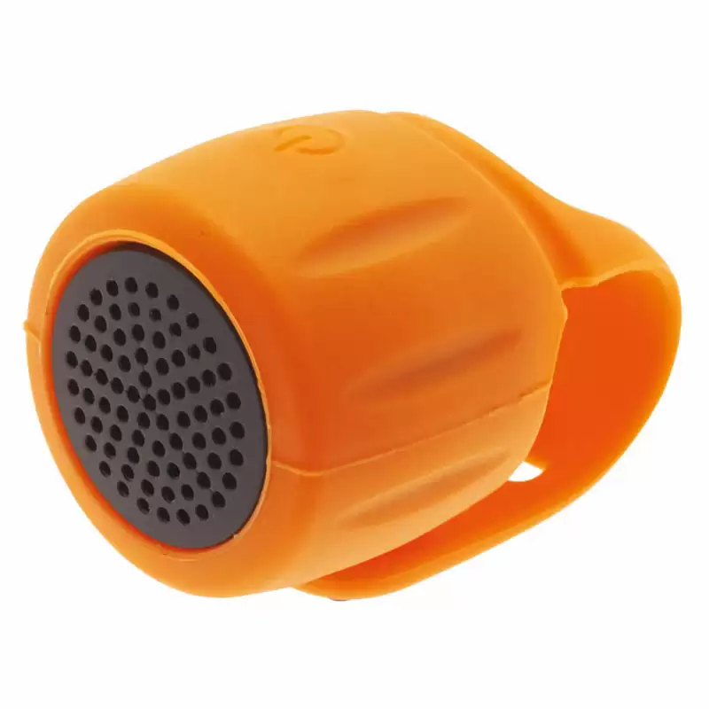 Campainha eletrônica com buzzer laranja - image