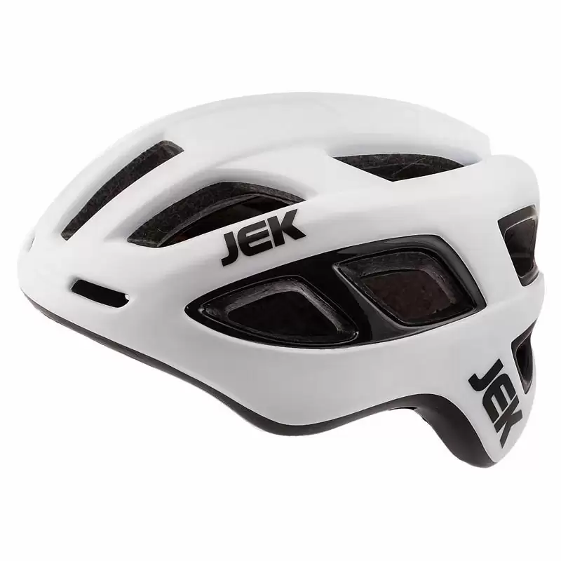 Casco Jek Bianco/Nero Taglia M - image