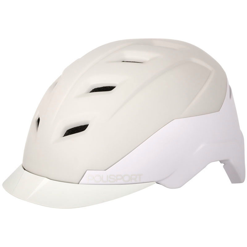 Weißer E'City Helm Größe L (58-61cm)