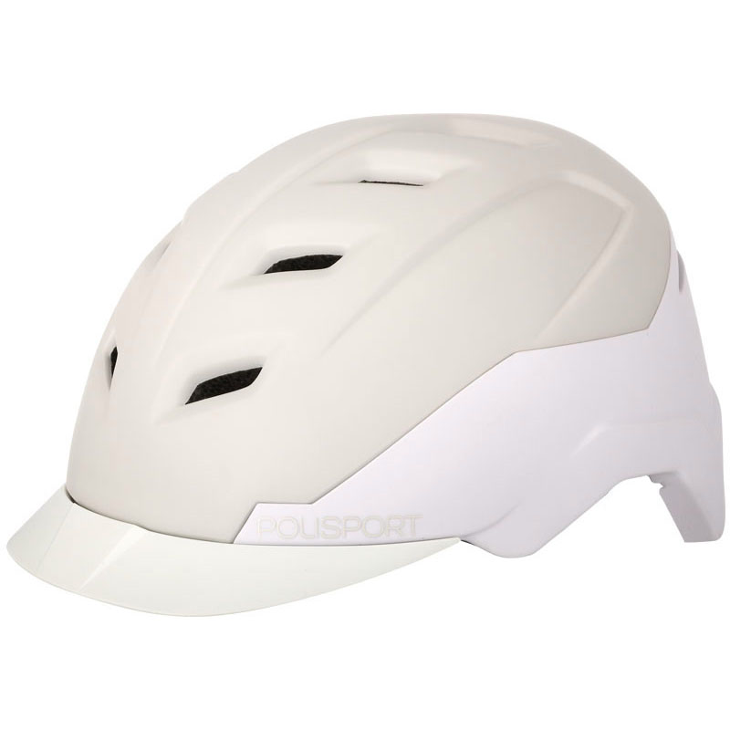 Weißer E'City Helm Größe M (54-59cm)