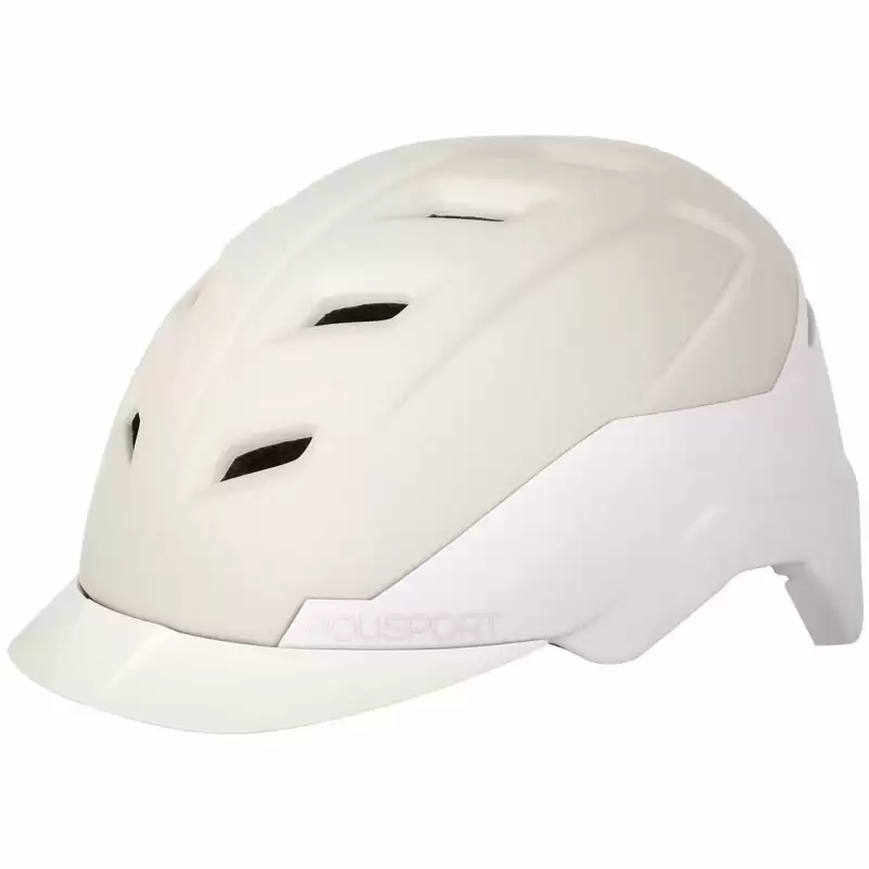 White E'City helmet size M (54-59cm) - image
