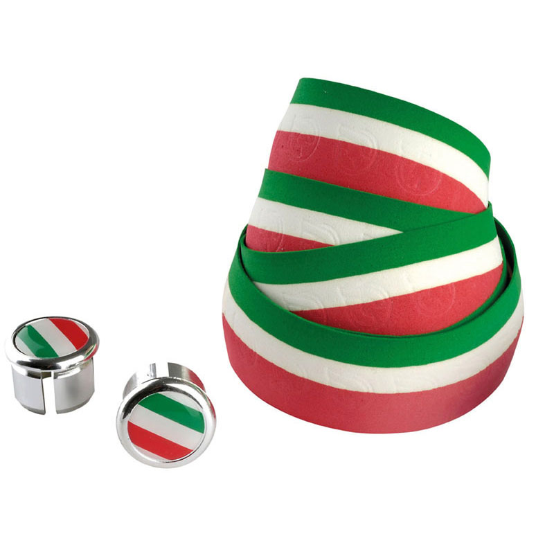Fita de guidão Clássica bandeira italiana em EVA