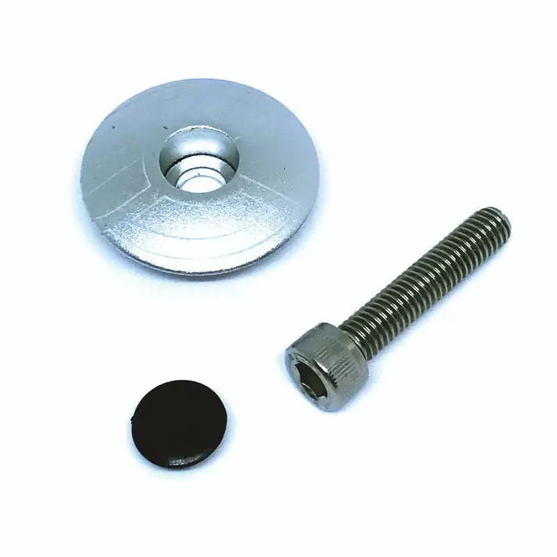 Headset cap 1-1/8'' silver - image