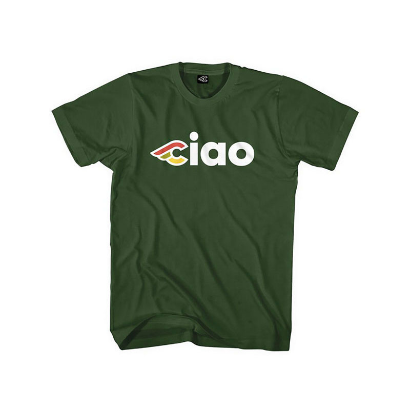 T-shirt verde Ciao tamanho S