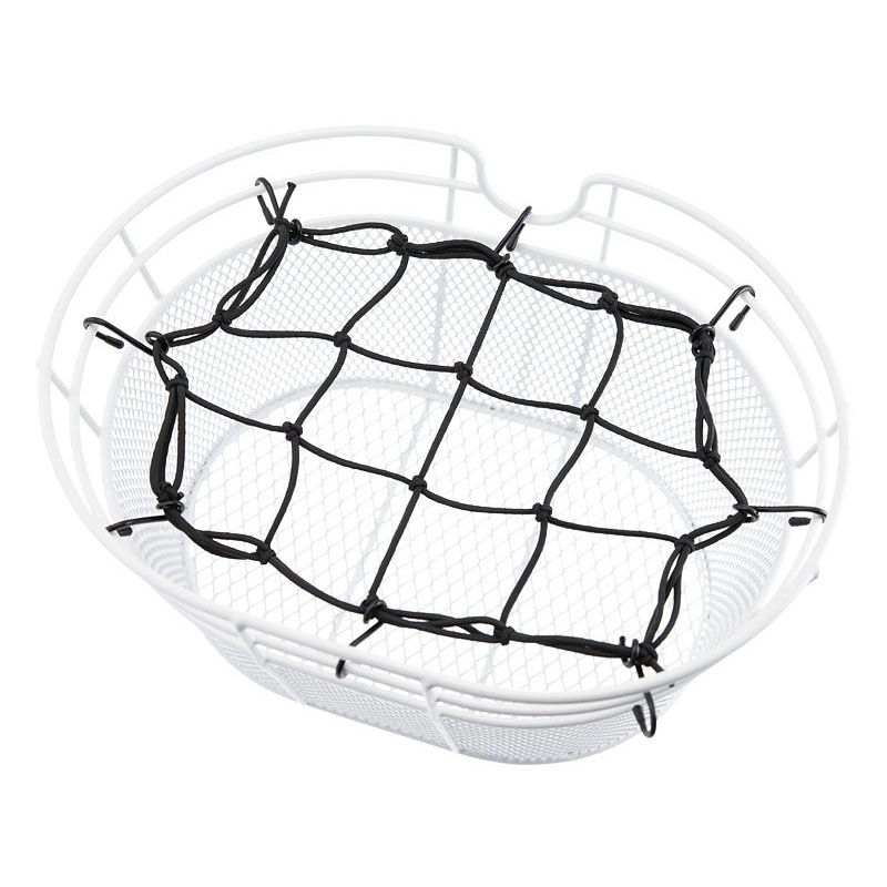 Elastic net for oval basket