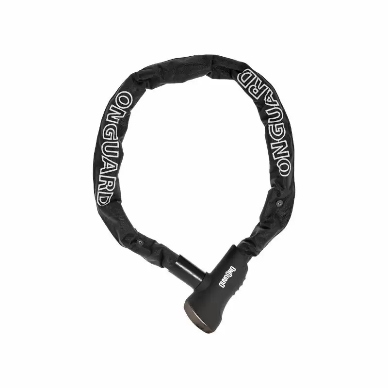 Cadeado de corrente Mastiff platina 800x8mm preto - image